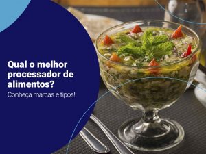 Imagem de uma taça com alimentos processados